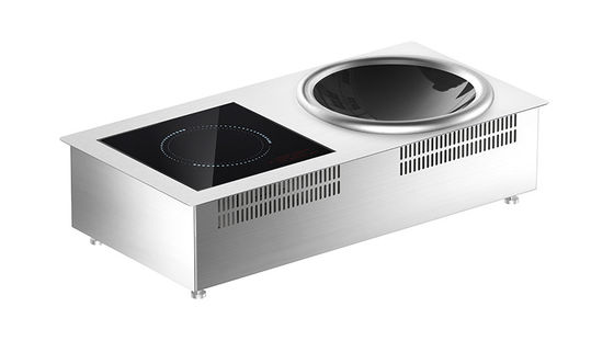 ποιότητας  Built-in Induction Combination Cooktop  with Flat and Concave Surfaces εργοστάσιο